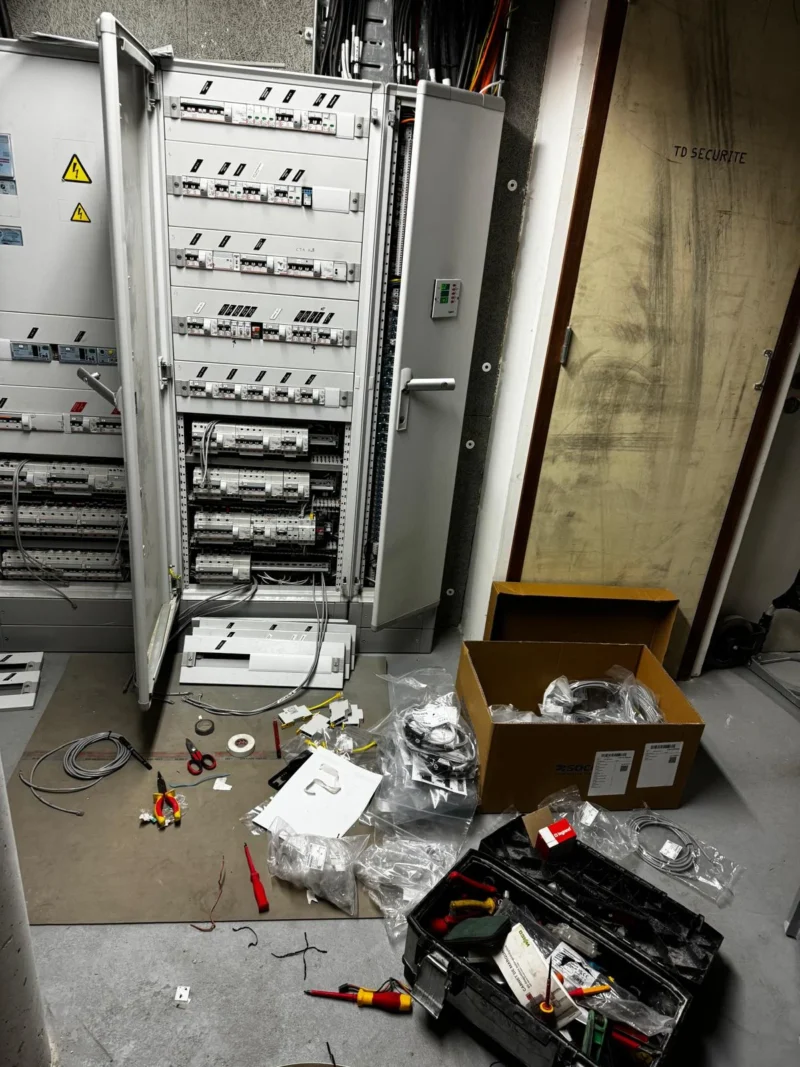 Nos réalisations rénovation échoppe électricité bordeaux - Volt Électrique Bordeaux